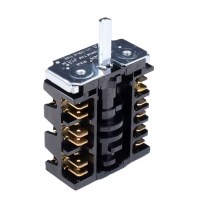 Переключатель конфорки 'RT345-1A' (7поз.) (gf-SW007, 5HT/034, 5HT/032, 01043757)